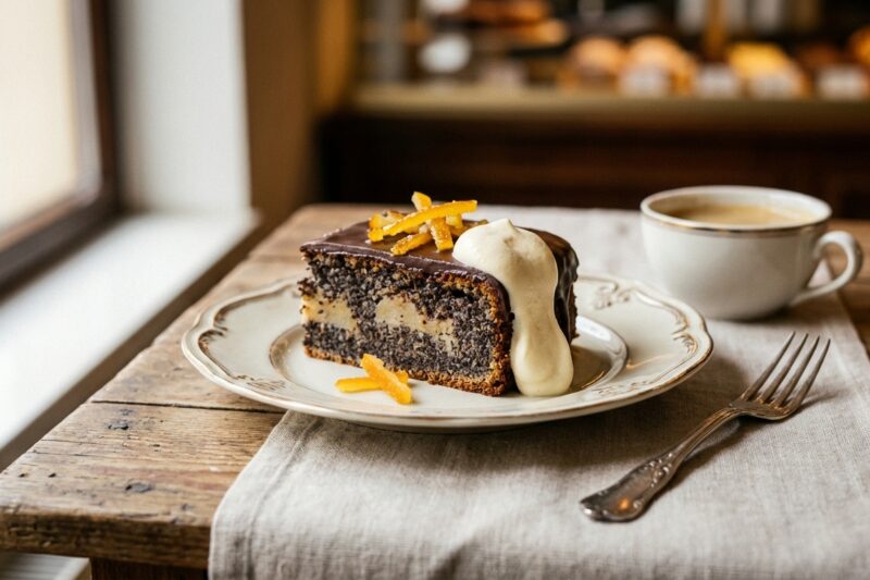 Makowiec japoński – niezawodny przepis na wilgotne ciasto z jabłkami