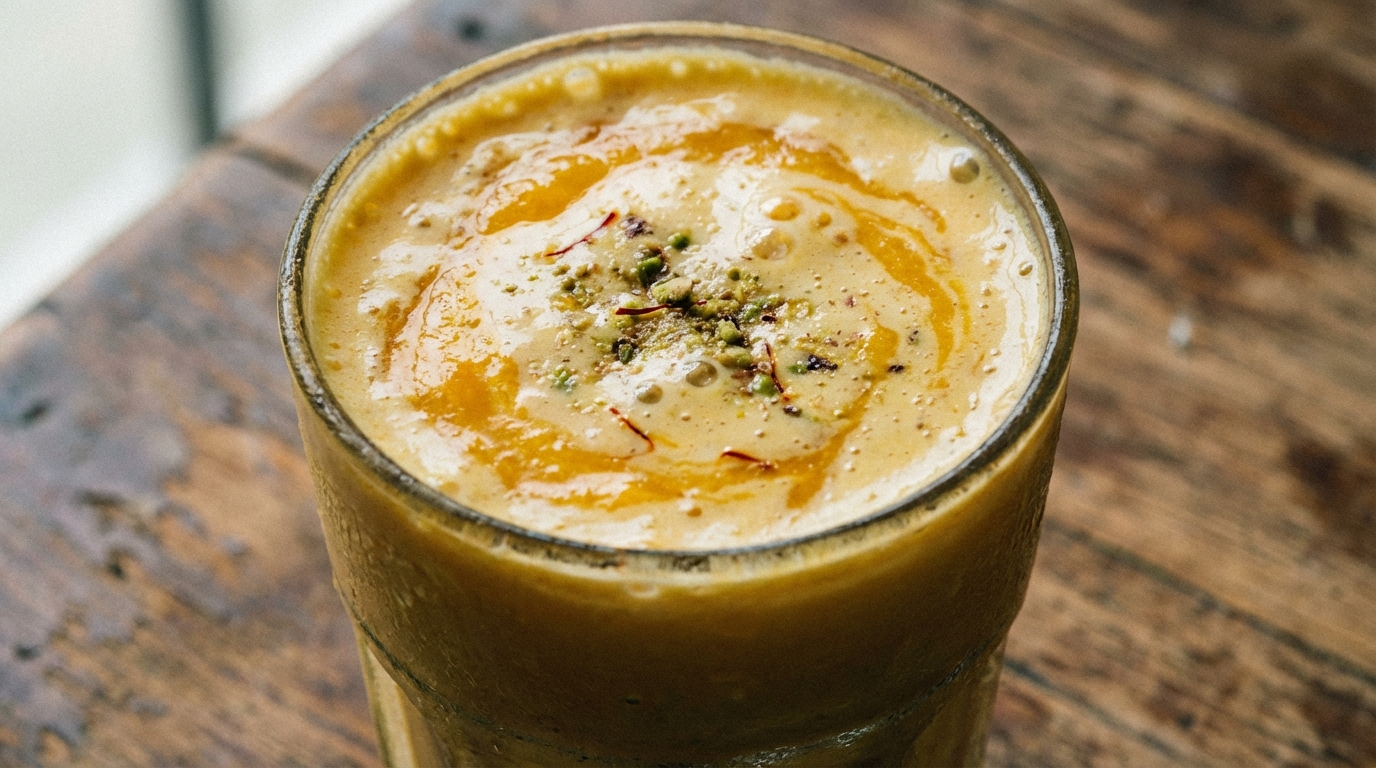 Mango lassi - Tradycyjny indyjski koktajl jogurtowy