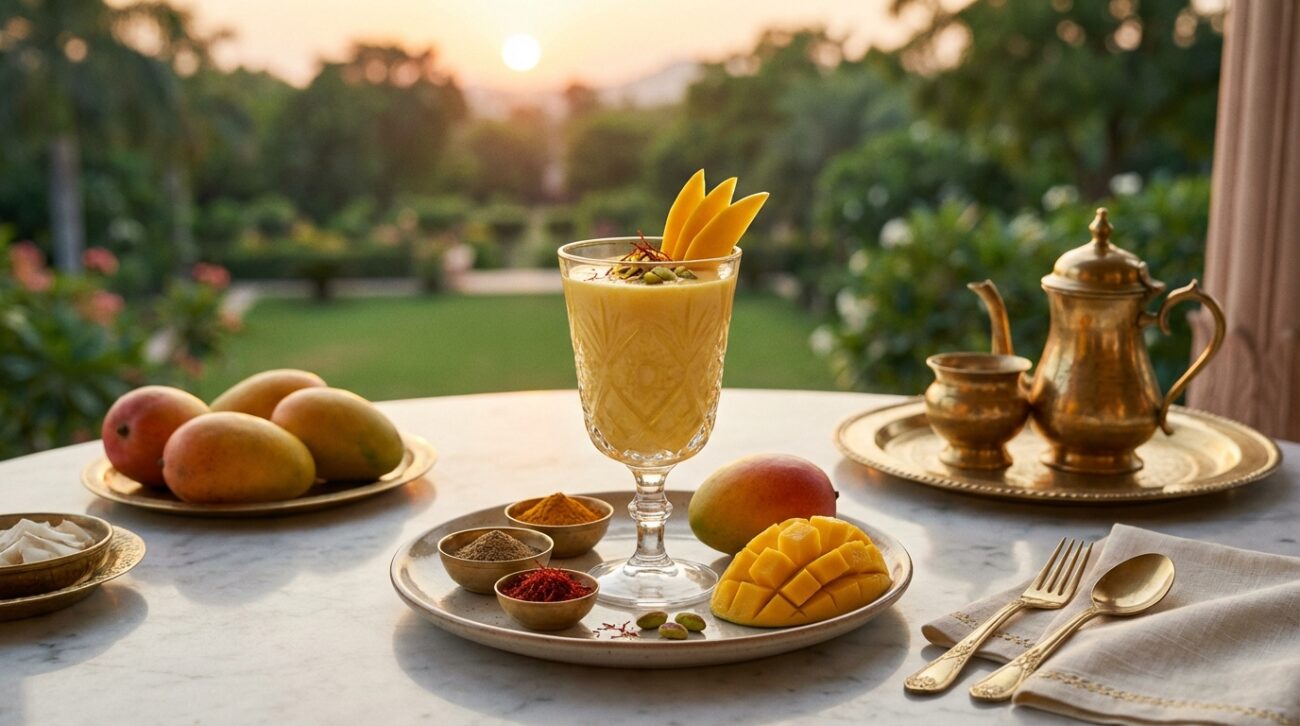 Mango lassi - Tradycyjny indyjski koktajl jogurtowy
