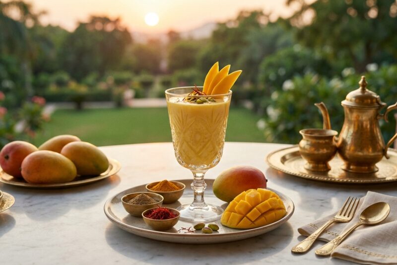 Mango lassi – Tradycyjny indyjski koktajl jogurtowy