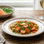 Marchewka z groszkiem - tradycyjny przepis na pyszny dodatek do obiadu