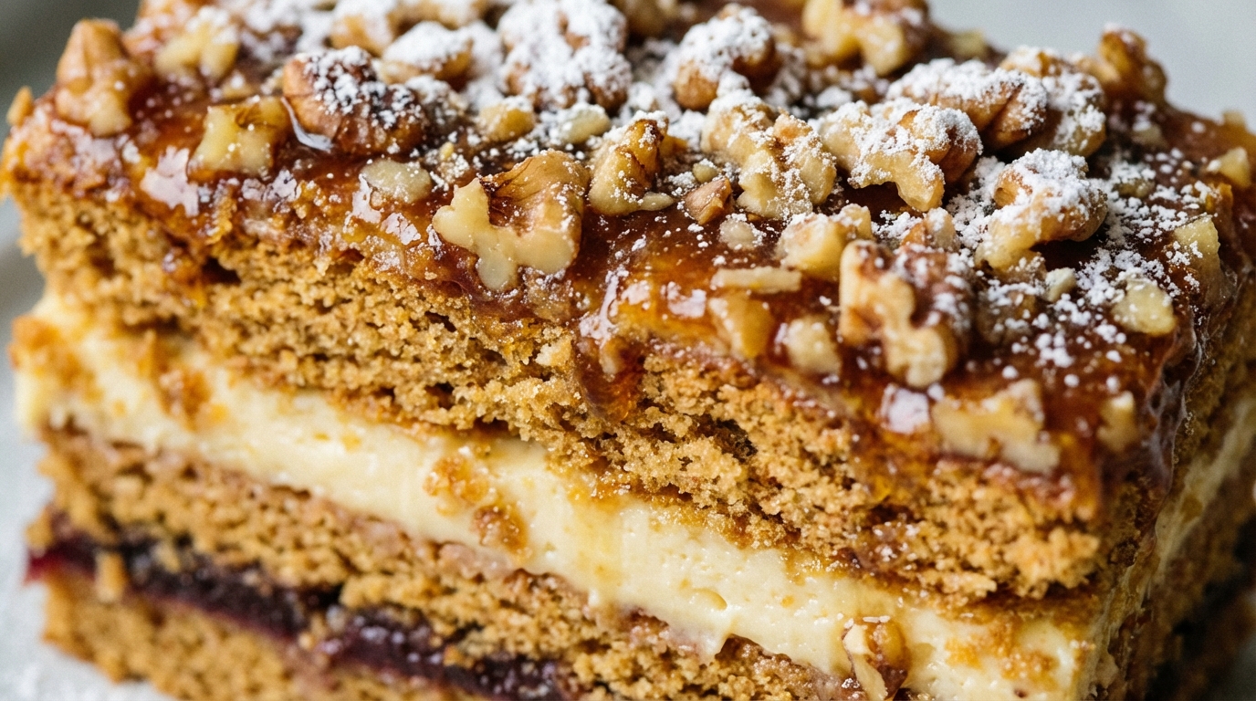 Miodownik - Tradycyjny przepis z zeszytu babci