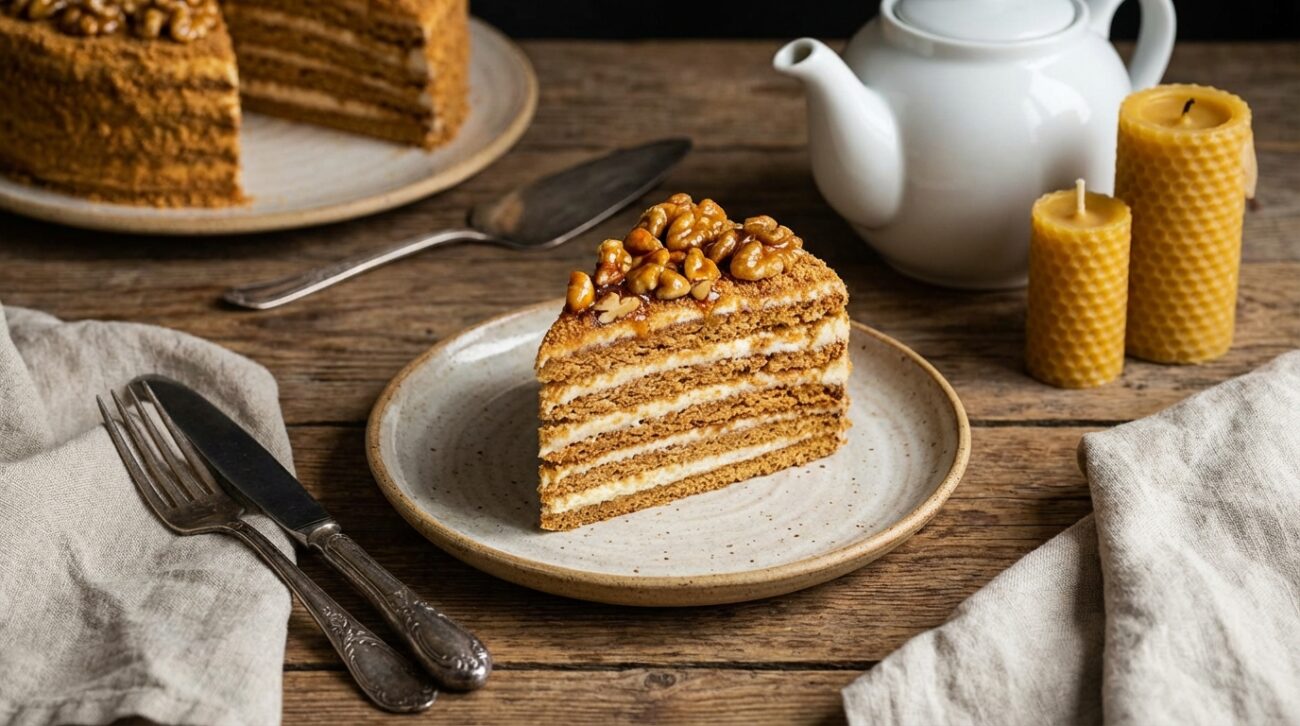 Miodownik - Tradycyjny przepis z zeszytu babci