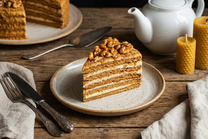 Miodownik – Tradycyjny przepis z zeszytu babci