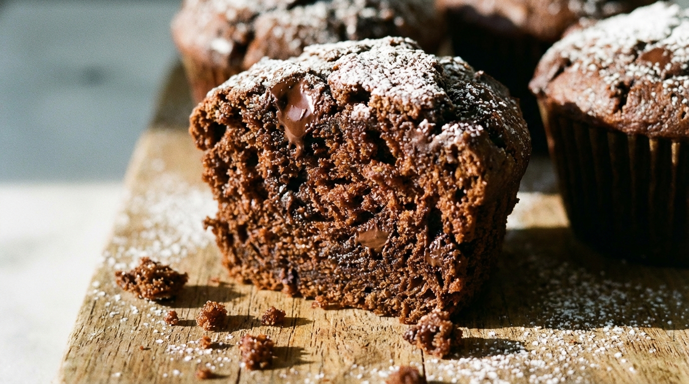 Muffinki czekoladowe - Najlepszy przepis na wilgotne babeczki
