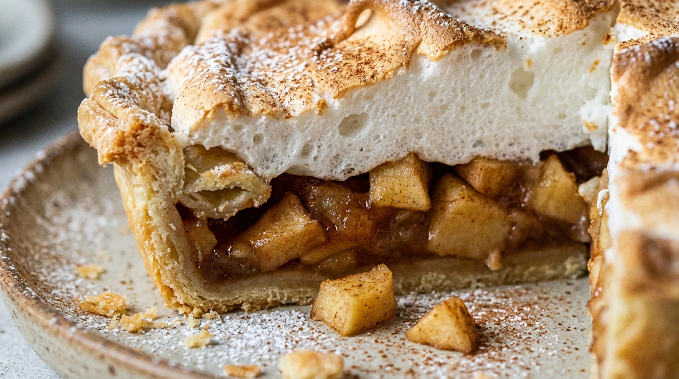 Najlepsza szarlotka z bezą - sprawdzony przepis na ciasto z pianką