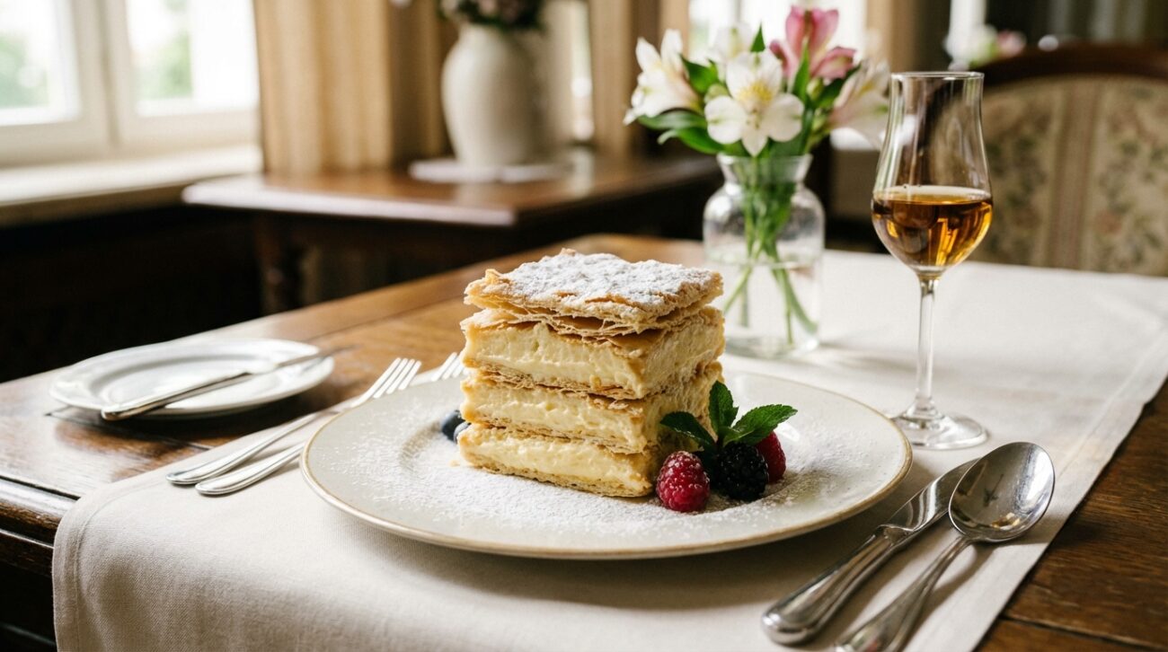 Napoleonka - Tradycyjny przepis na pyszne ciasto z kremem budyniowym