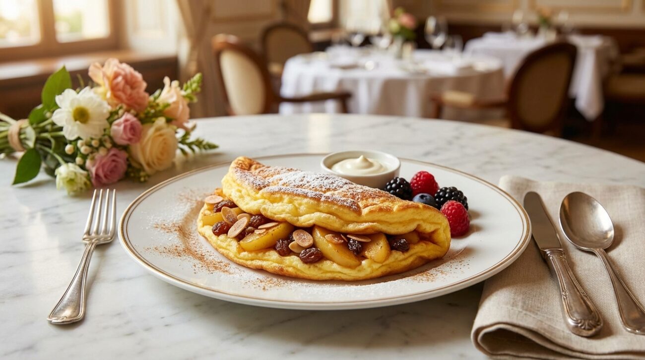 Omlet cesarski - oryginalny austriacki przepis na puszysty Kaiserschmarrn