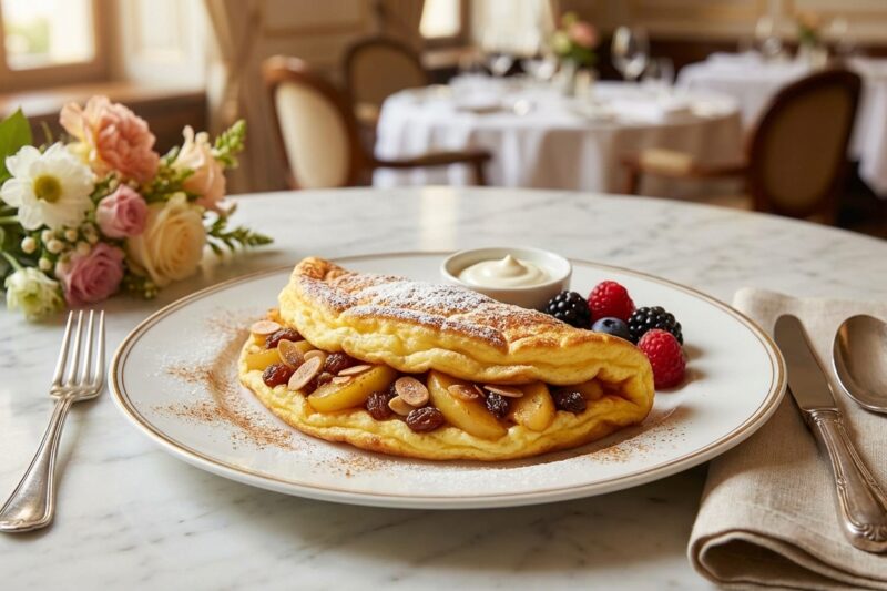 Omlet cesarski – oryginalny austriacki przepis na puszysty Kaiserschmarrn