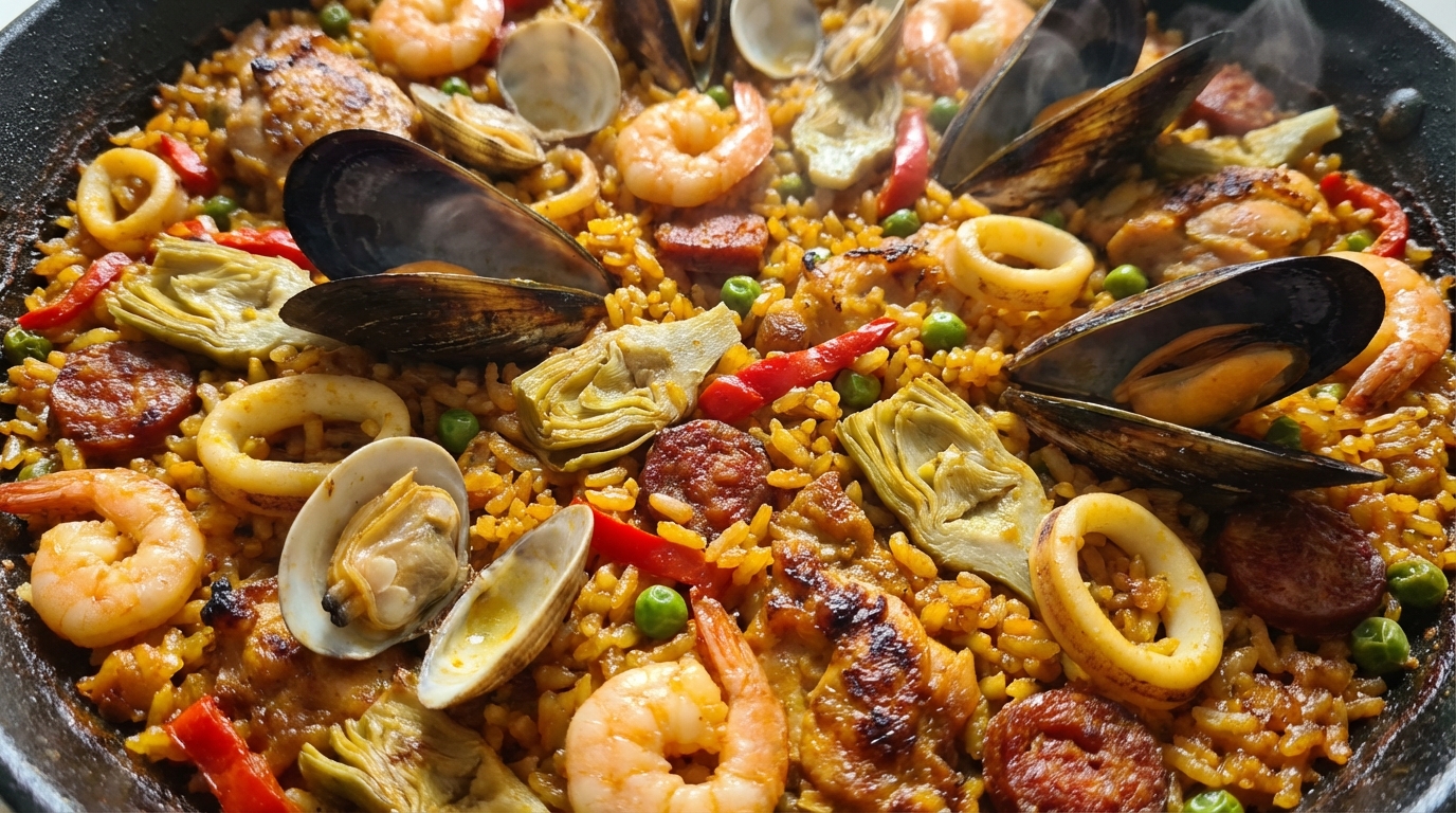 Paella - Autentyczny przepis na hiszpański klasyk