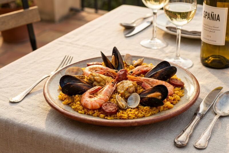Paella - Autentyczny przepis na hiszpański klasyk