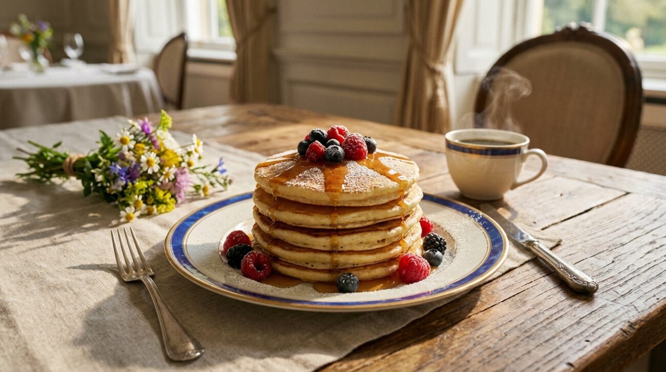 Pancakes - Przepis na puszyste amerykańskie naleśniki