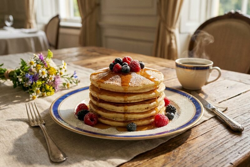 Pancakes – Przepis na puszyste amerykańskie naleśniki
