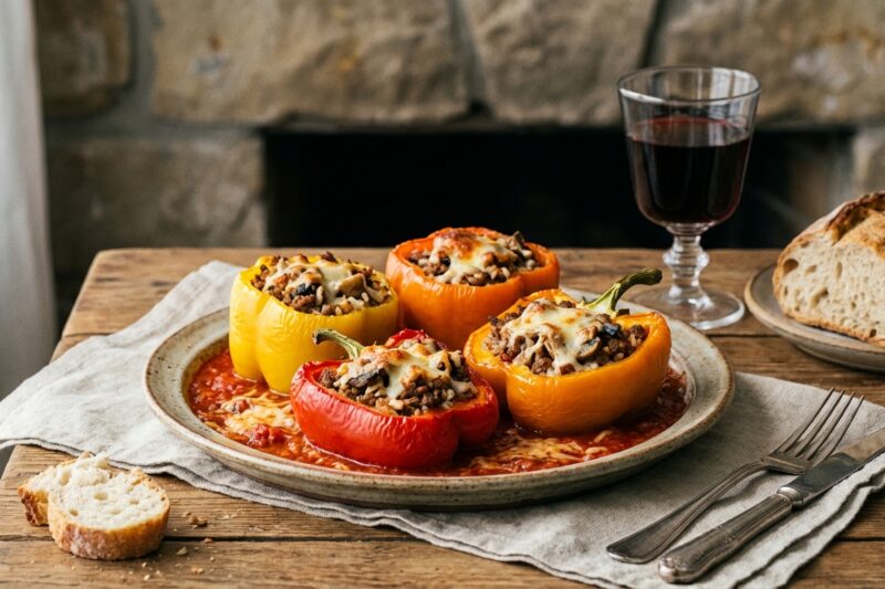 Papryka faszerowana – Najlepszy tradycyjny przepis na obiad