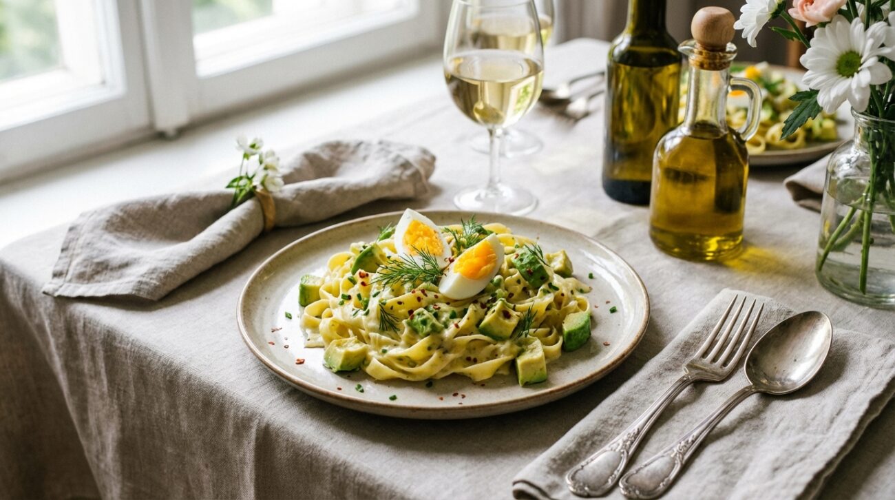 Pasta jajeczna z awokado - prosty przepis w 5 minut