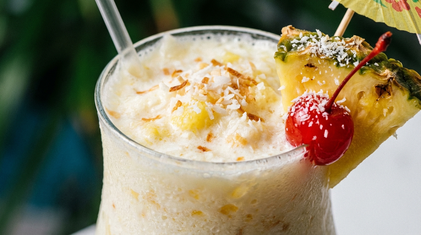 Pina Colada - Oryginalny przepis na karaibski koktajl