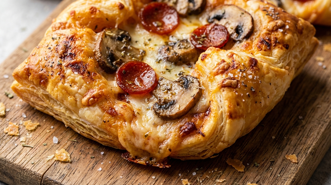 Pizzerinki z ciasta francuskiego - najlepszy przepis na imprezę