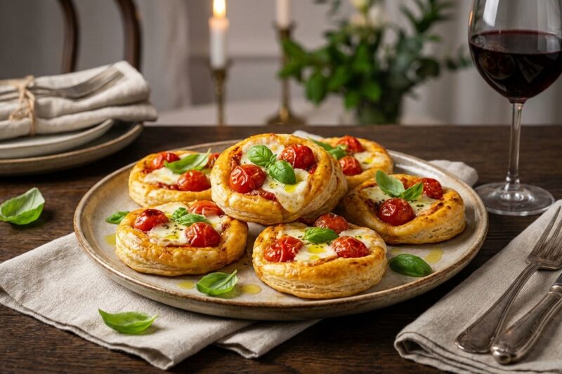 Pizzerinki z ciasta francuskiego – najlepszy przepis na imprezę