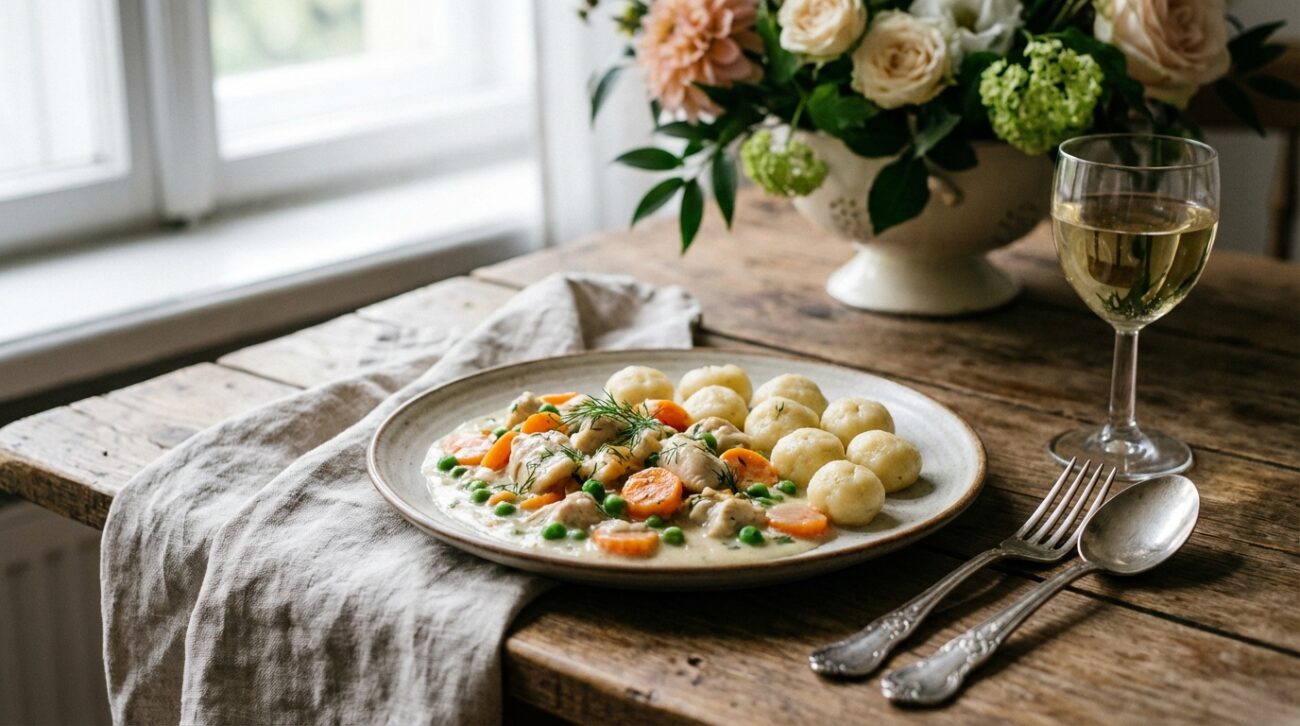 Potrawka z kurczaka - aksamitny sos jak u babci