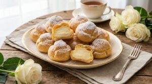 Ptysie z bitą śmietaną – przepis który zawsze wychodzi