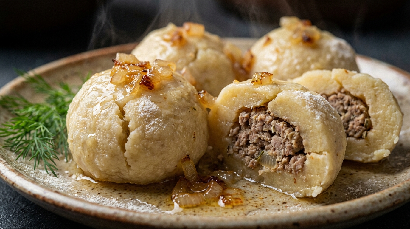 Pyzy z mięsem - babciny przepis, który zawsze wychodzi