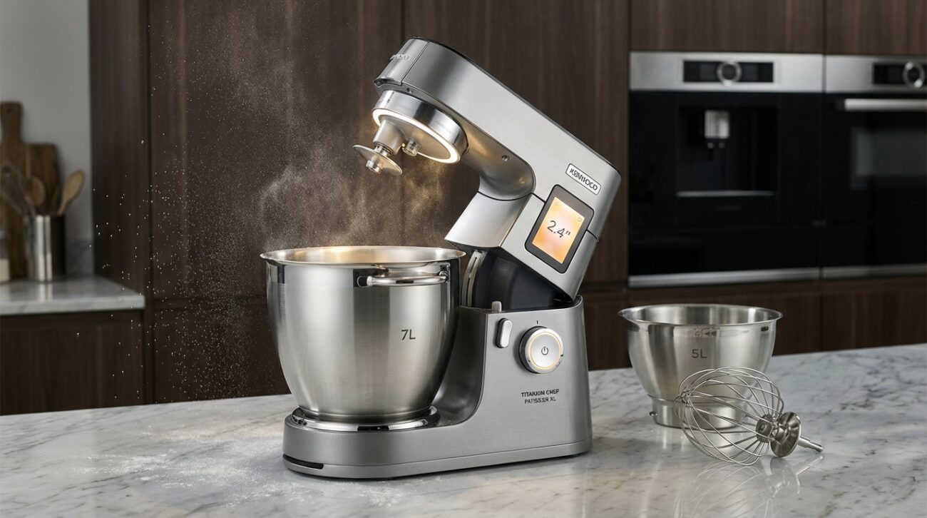 Test Robot kuchenny Kenwood Titanium Chef Patissier XL [TEST] ⭐️ Twój domowy mistrz cukiernictwa