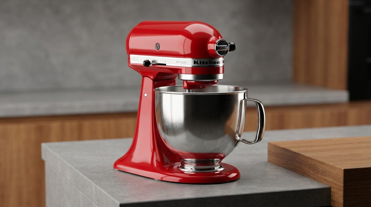 Test Robot planetarny KitchenAid Artisan 5KSM175PSEER [TEST] ⭐️ Kultowa czerwień i mistrzowskie wypieki