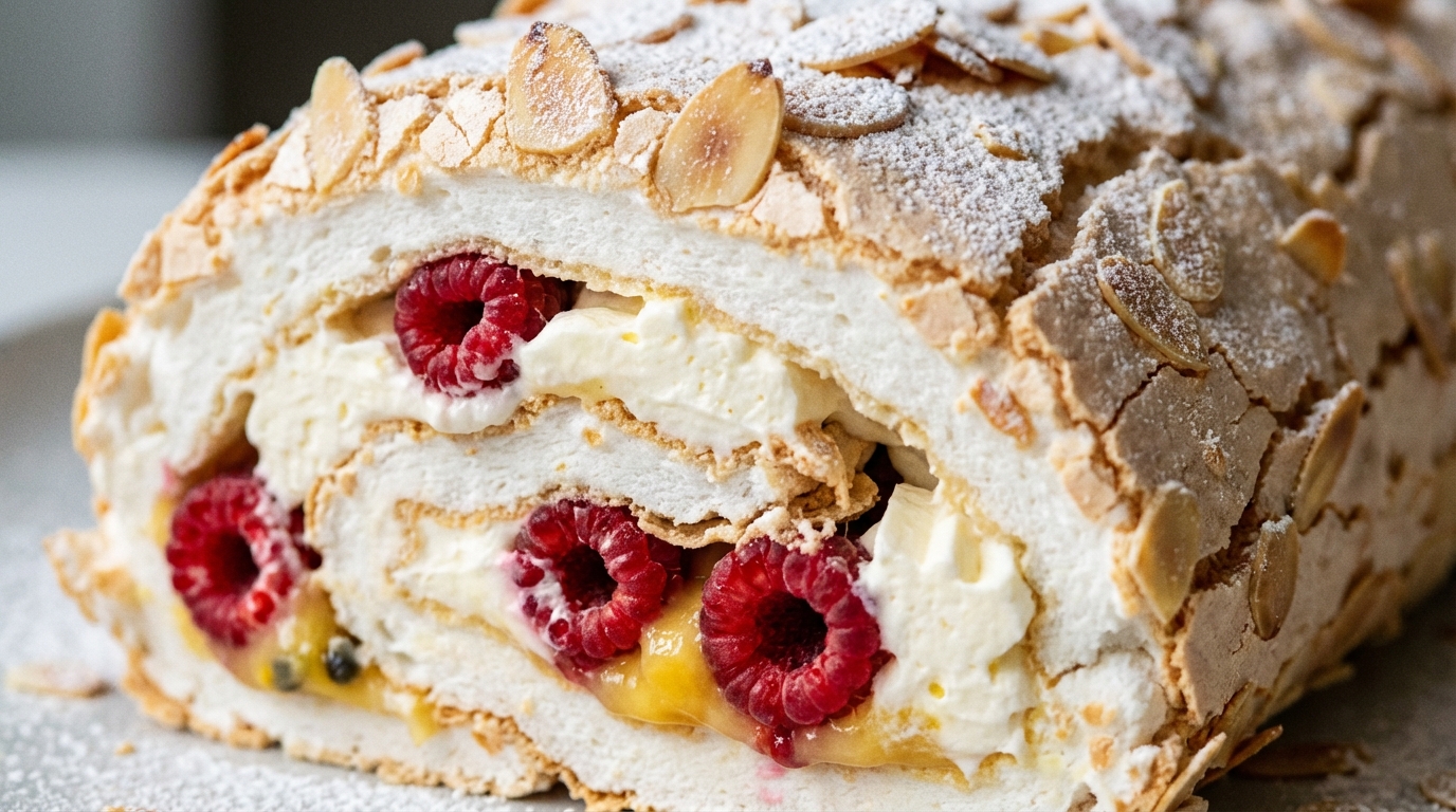 Rolada bezowa - sprawdzony przepis na idealny deser bez pękania