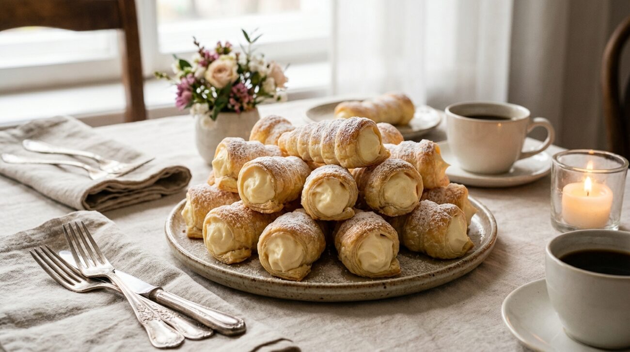 Rurki z kremem - Tradycyjny przepis na chrupiący deser z PRL