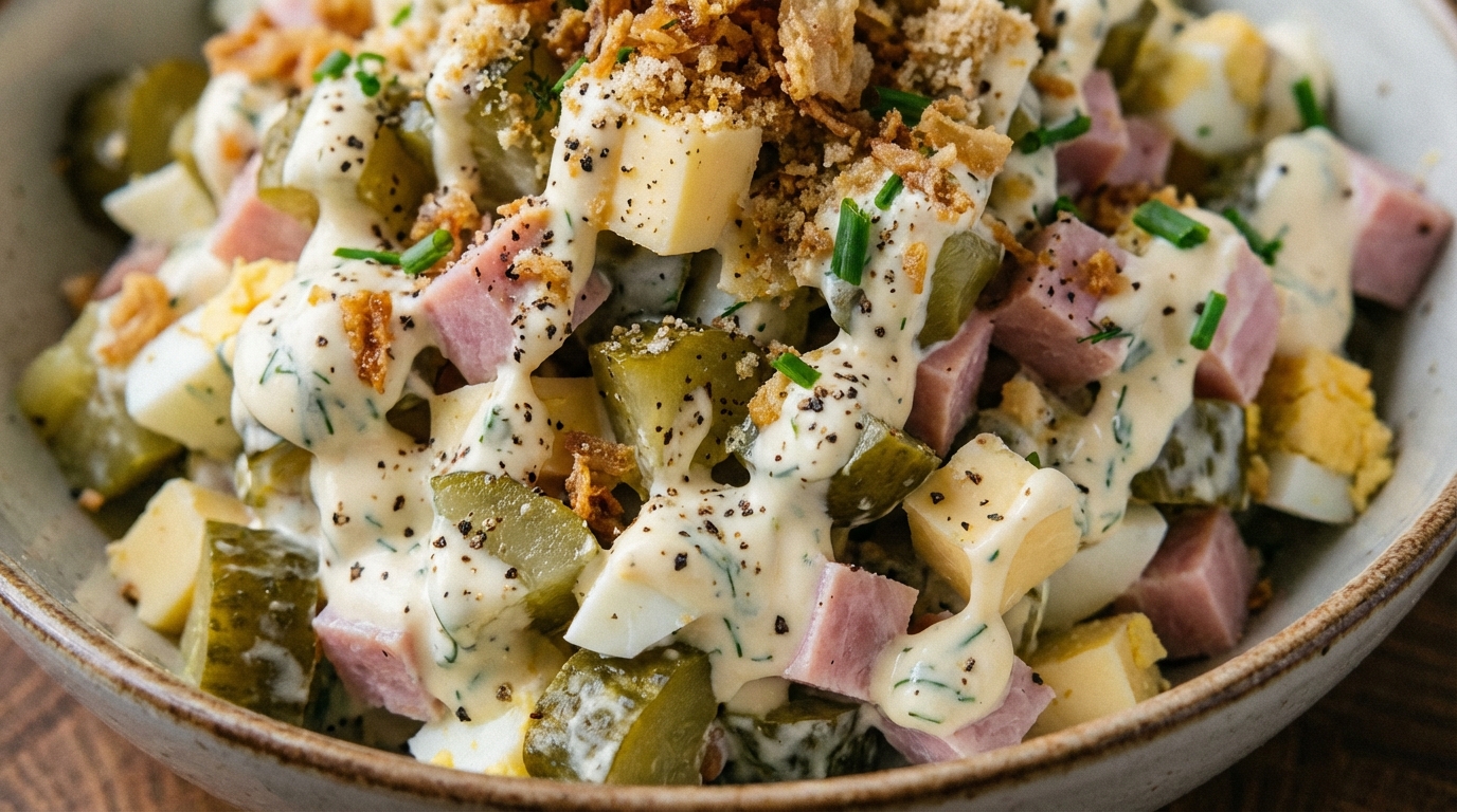 Sałatka drwala - sprawdzony przepis na imprezowy hit