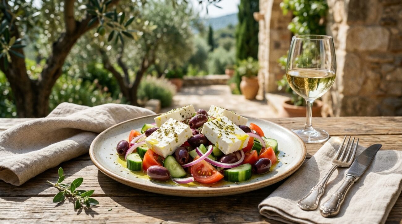 Sałatka grecka - oryginalny przepis na autentyczne Horiatiki