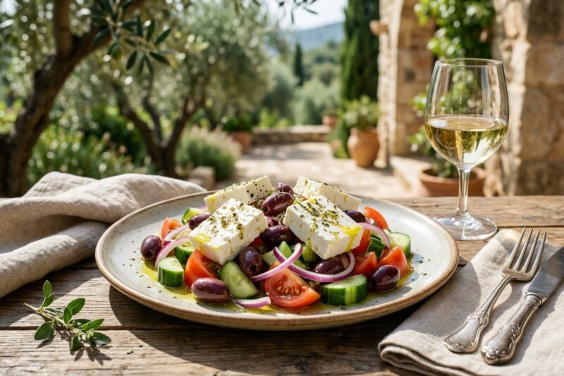 Sałatka grecka – oryginalny przepis na autentyczne Horiatiki