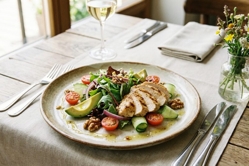 Sałatka z kurczakiem – Sprawdzone przepisy na każdą okazję