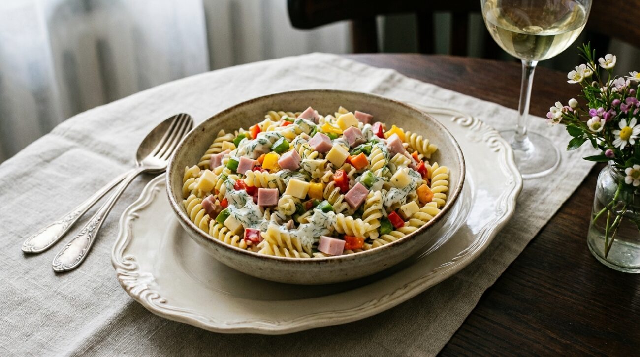Sałatka z makaronem - Szybkie przepisy na imprezę i do pracy