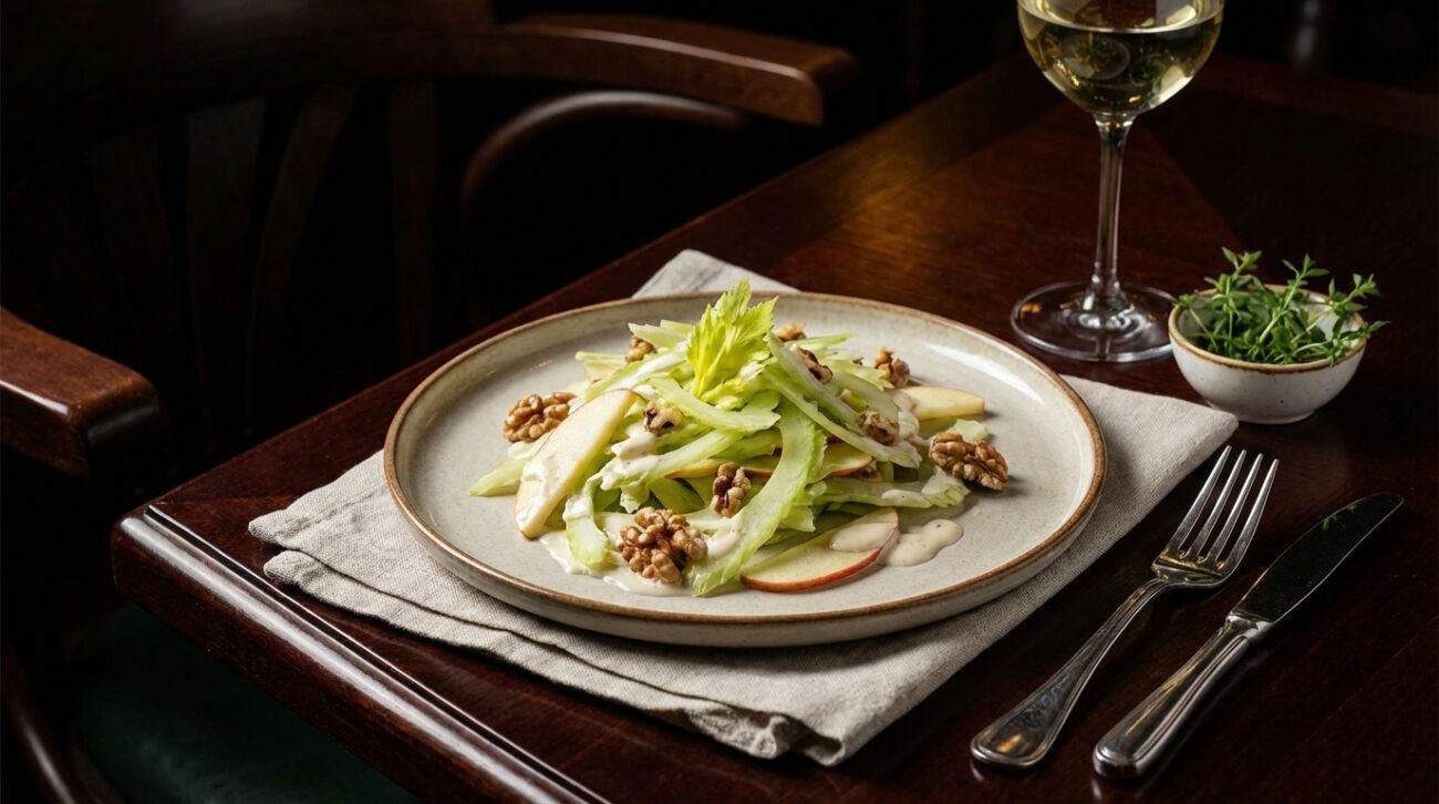 Sałatka z selera naciowego - Przepis na chrupiącą i zdrową przekąskę