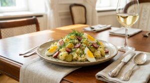 Sałatka ziemniaczana – autentyczny przepis na idealny dodatek do grilla