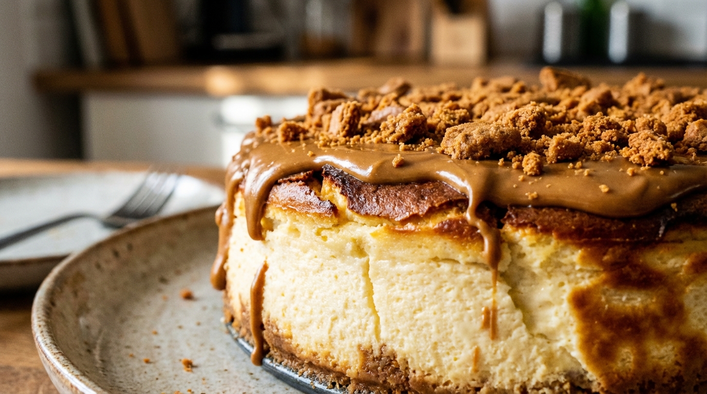 Sernik Lotus - Prosty i aksamitny deser z kremem Biscoff