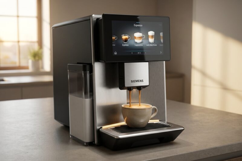 Test Ekspres ciśnieniowy Siemens TQ905R09 [TEST] ⭐️ Twój domowy barista z najwyższej półki