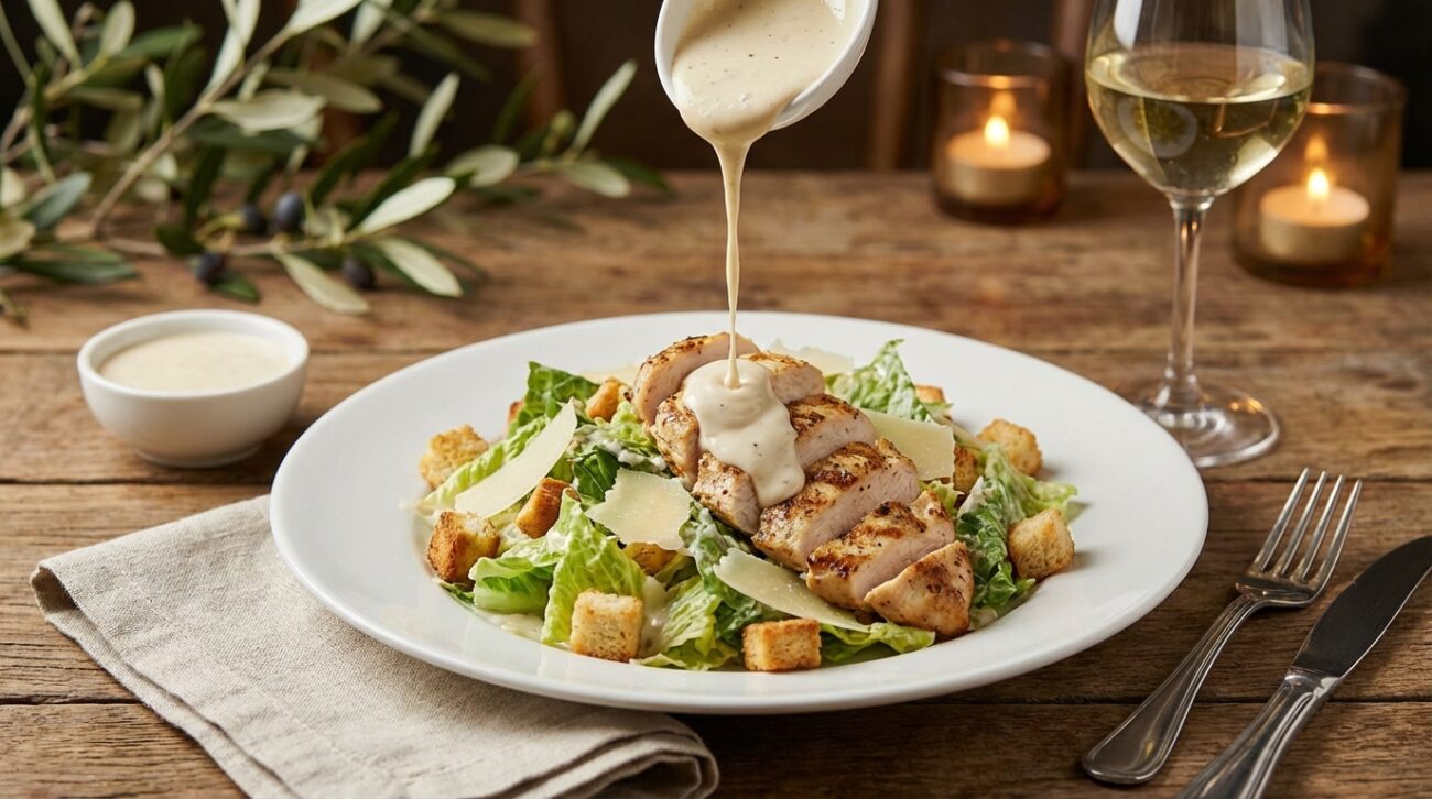 Sos Cezar - oryginalny przepis na kultowy dressing