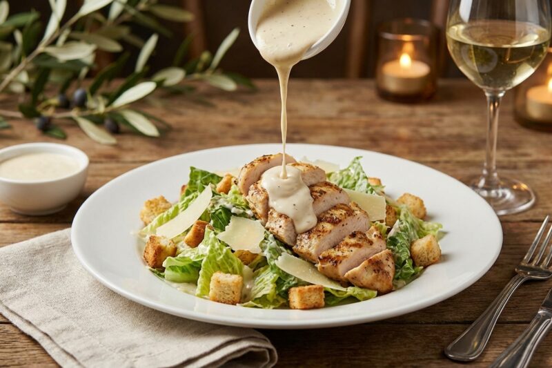 Sos Cezar – oryginalny przepis na kultowy dressing