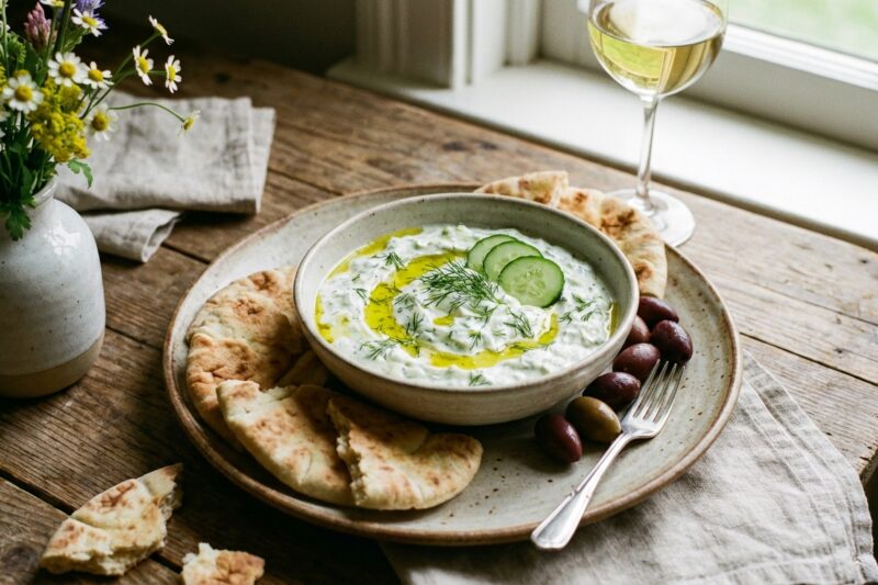 Sos tzatziki – Prawdziwy grecki przepis na gęsty dip