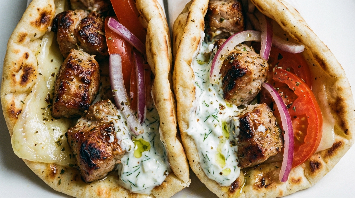 Souvlaki - Autentyczny przepis na greckie szaszłyki
