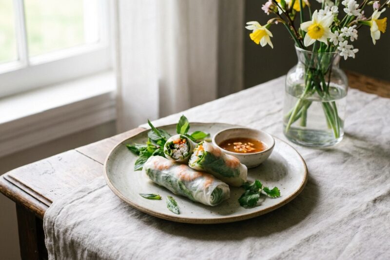 Spring rolls – chrupiące i świeże sajgonki krok po kroku