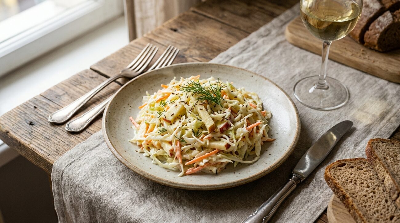 Surówka z białej kapusty - Sekret idealnego smaku i chrupkości