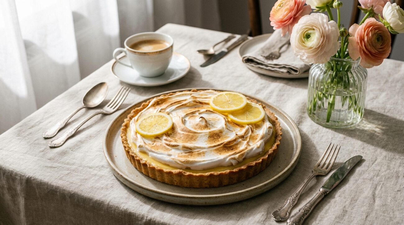 Tarta cytrynowa - orzeźwiający deser prosto z Francji