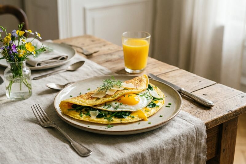 Tortilla z jajkiem – Szybkie śniadanie i hiszpańska klasyka