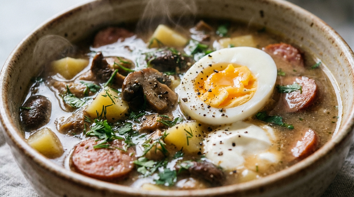 Zalewajka - Tradycyjny przepis na pyszną zupę na zakwasie