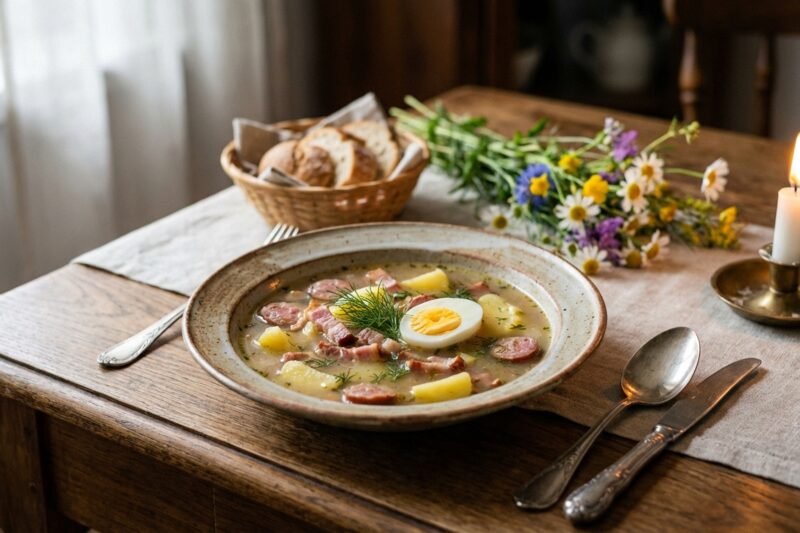 Zalewajka – Tradycyjny przepis na pyszną zupę na zakwasie