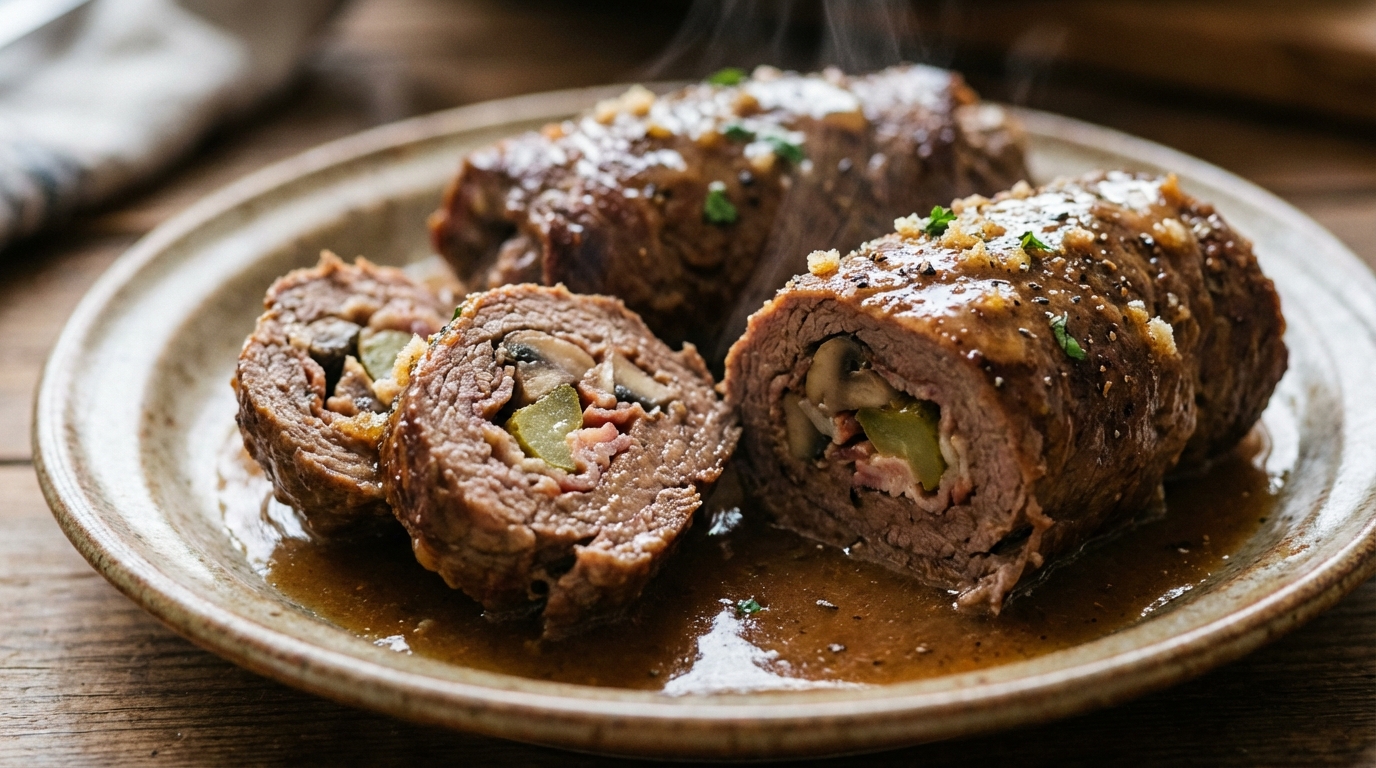 Zrazy wołowe zawijane - przepis babci i staropolskie sekrety