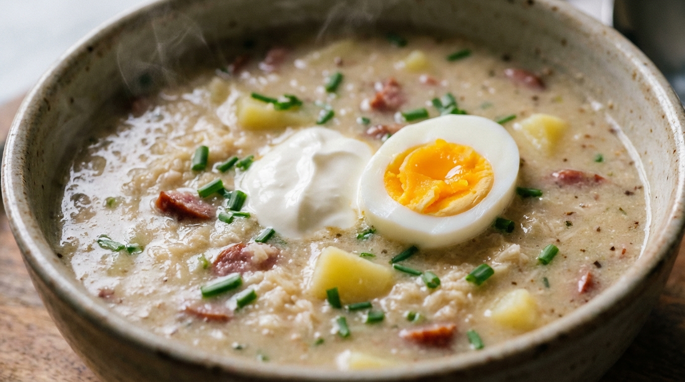 Zupa chrzanowa - najlepszy przepis babci na Wielkanoc